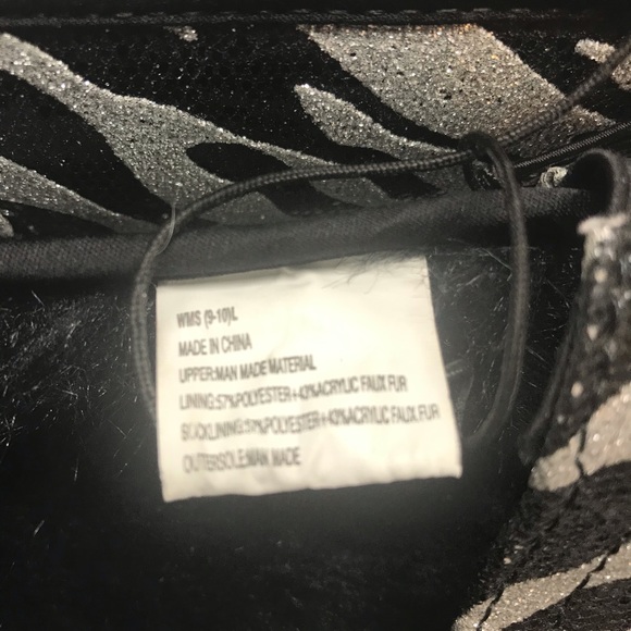 SO Animal Print Slippers Size Large (9/10) - Picture 7 of 7